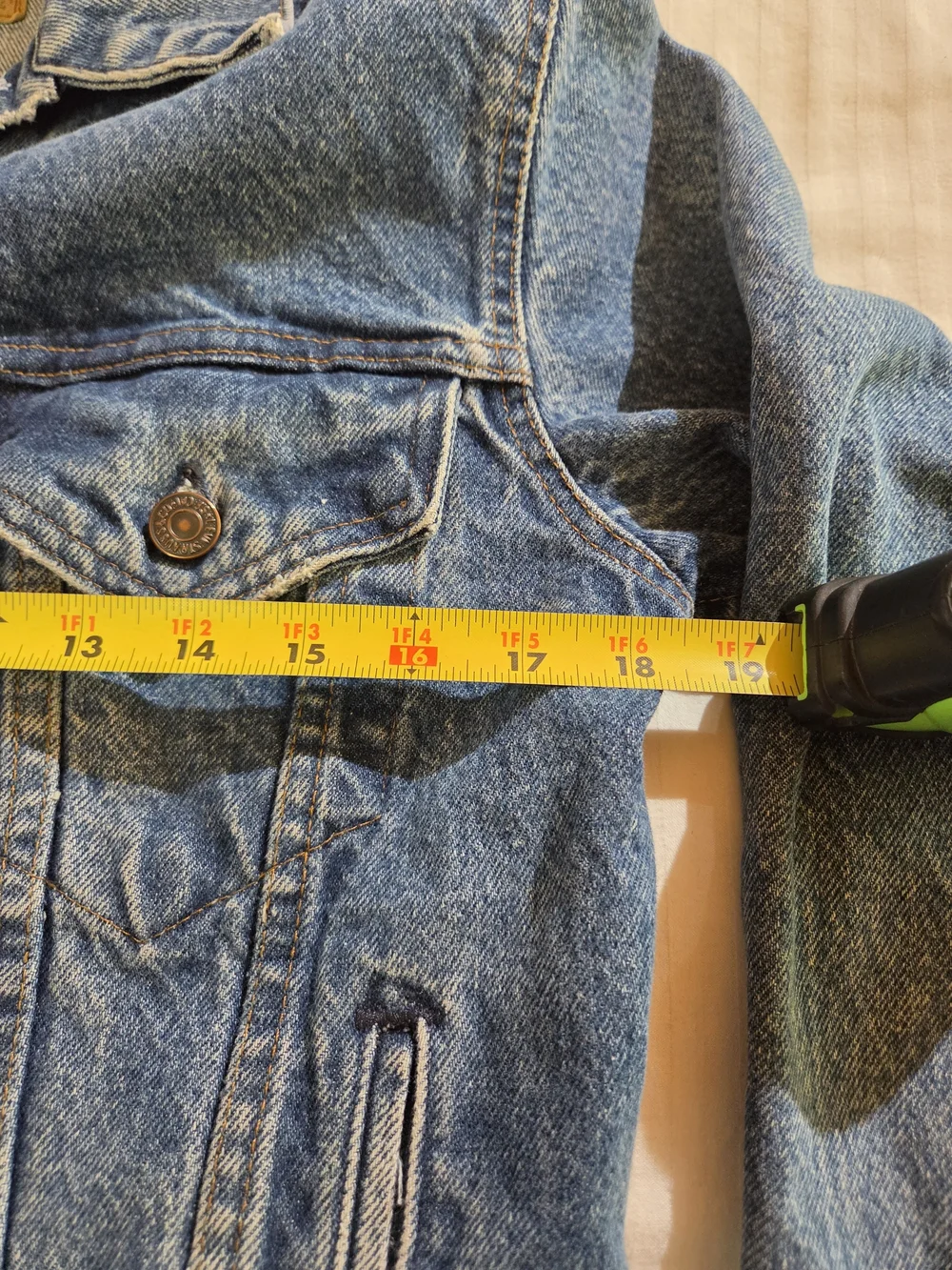 Vintage Levis Type Jacket  (size 34-SMALL) Made in USA